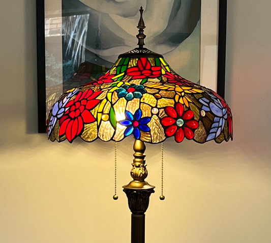 Tiffany Floor Lamp (16111)