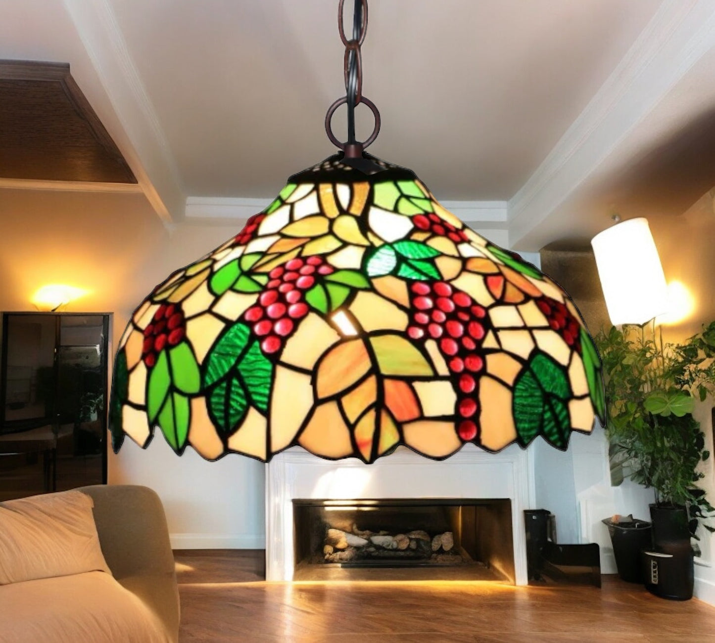 Tiffany Pendant Lamp 30cm shade (12095C)