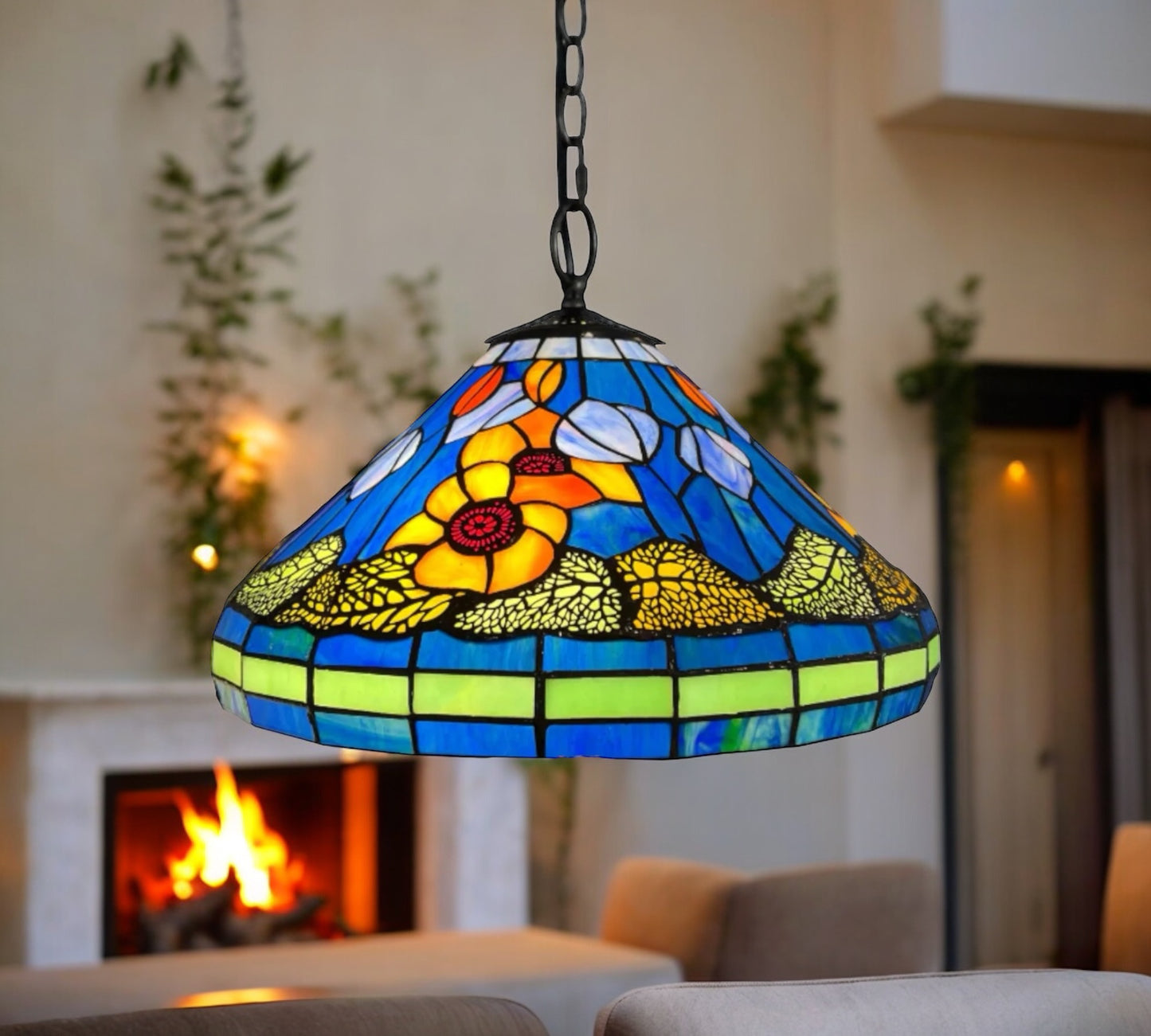 Tiffany Pendant Lamp 40cm shade (13003C)