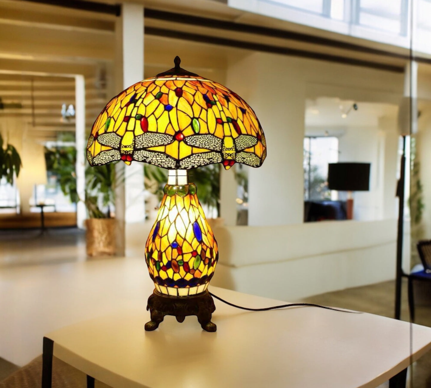 Tiffany Table Lamp (12076C)