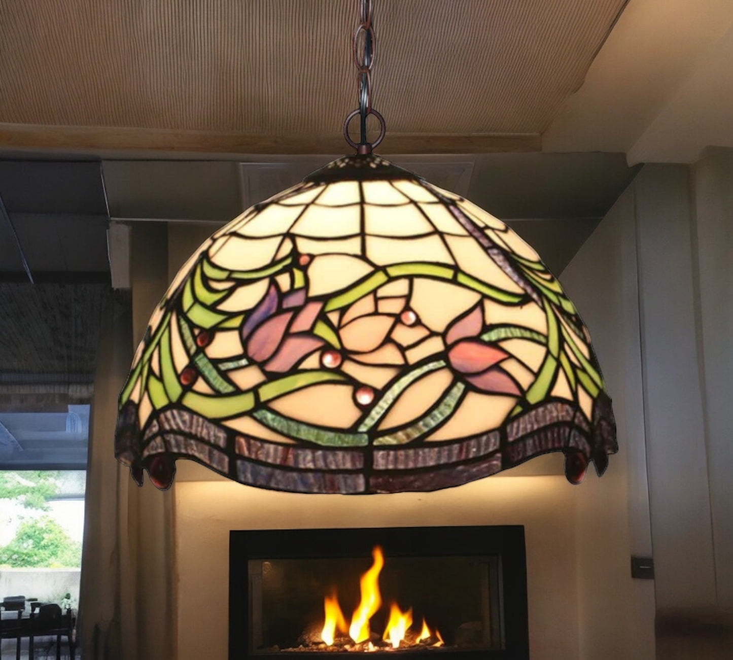 Tiffany Pendant Lamp 30cm shade (12091C)