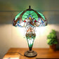 Tiffany Mother-Daughtser Vase Lamp 46cm Shade (15065)