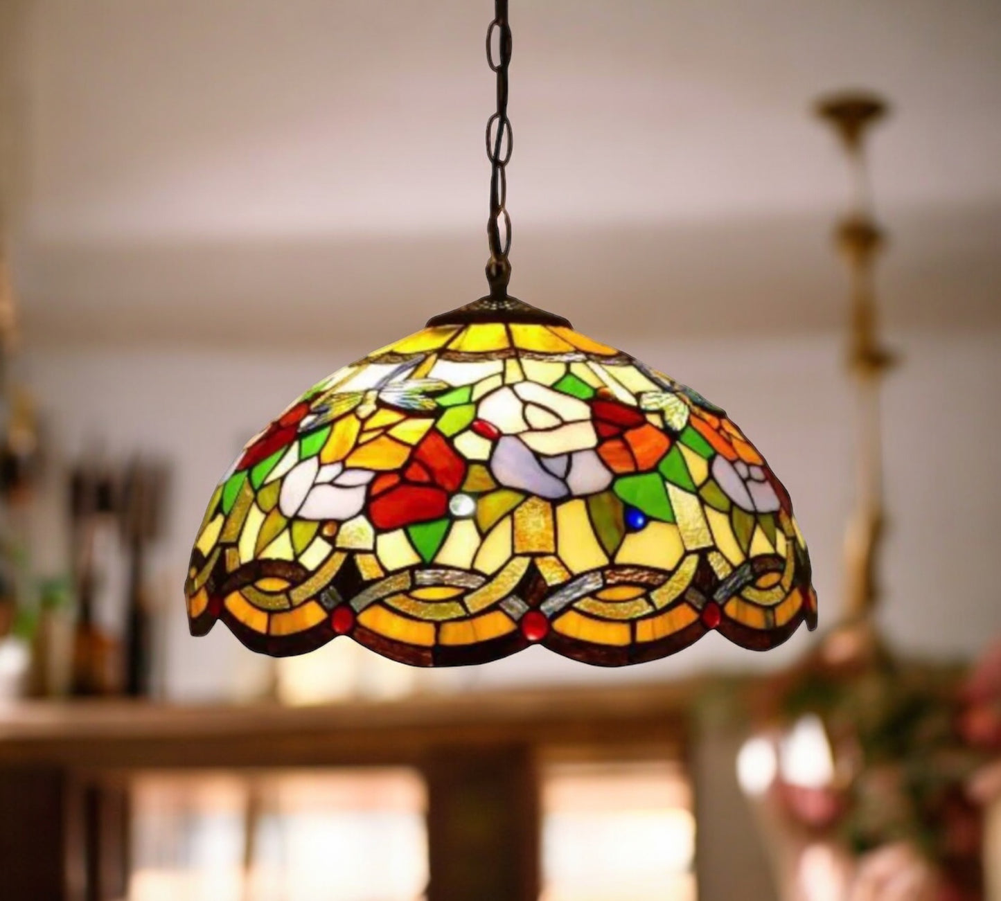 Tiffany Pendant Lamp 40cm shade (16072)