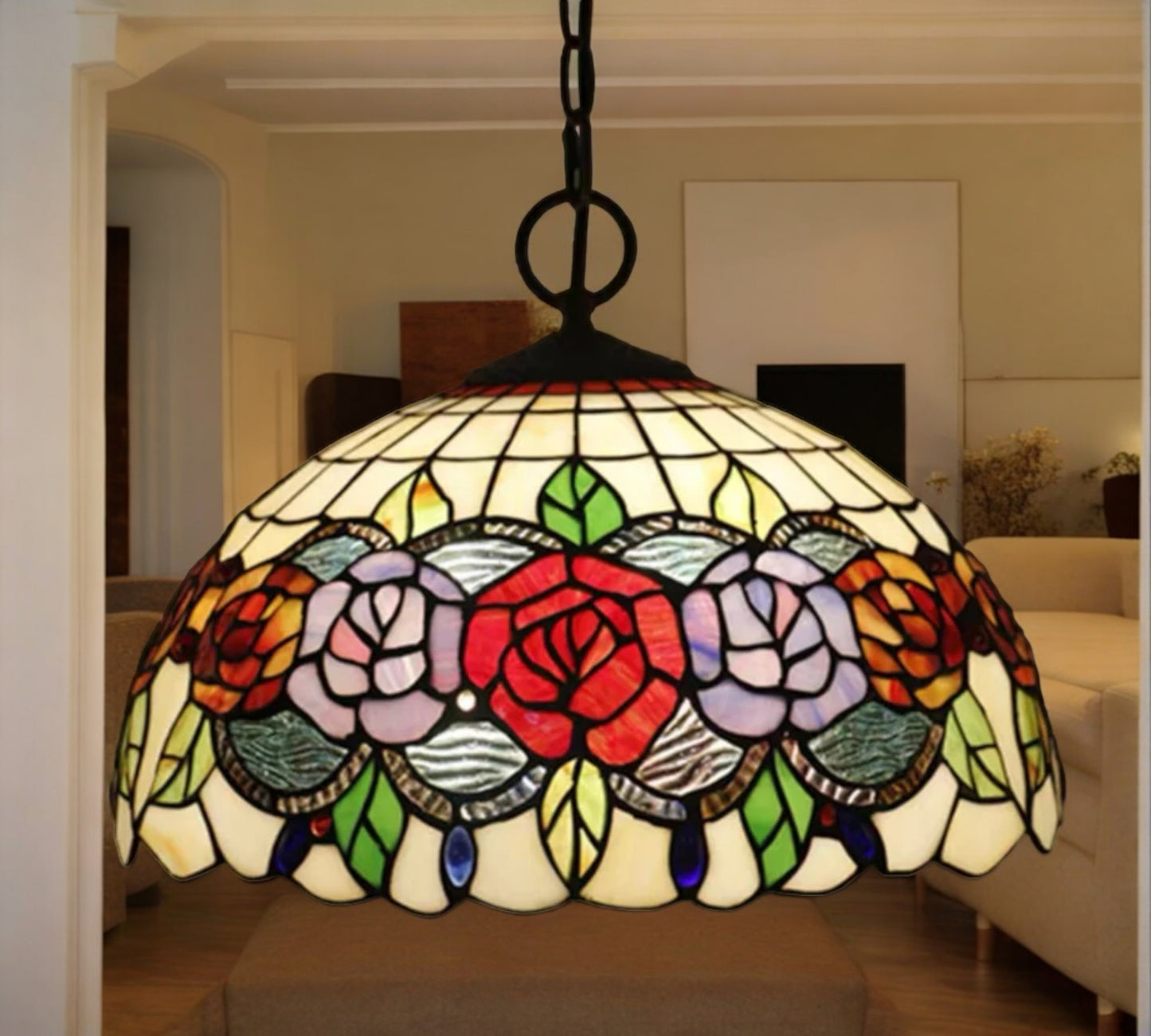 Tiffany Pendant Lamp 40cm shade (16081C)