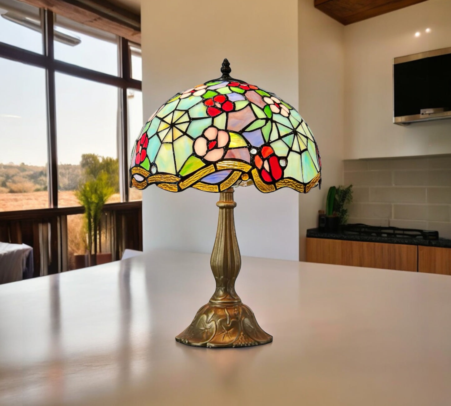 Tiffany Table Lamp (12008)