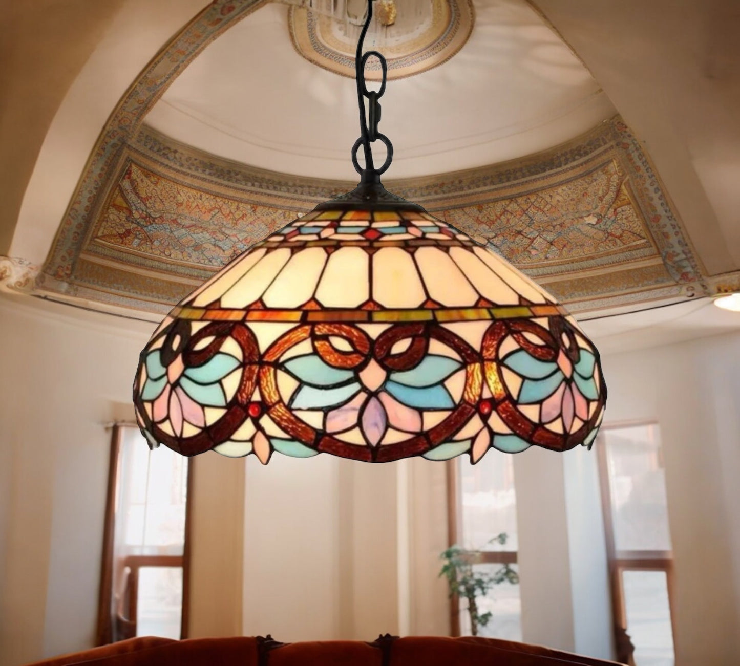 Tiffany Pendant Lamp 40cm shade (16045C)