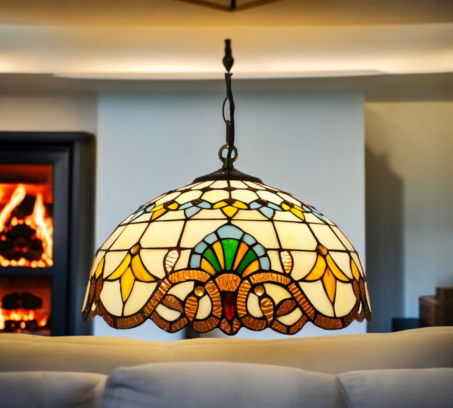 Tiffany Pendant Lamp 40cm shade (16025C)