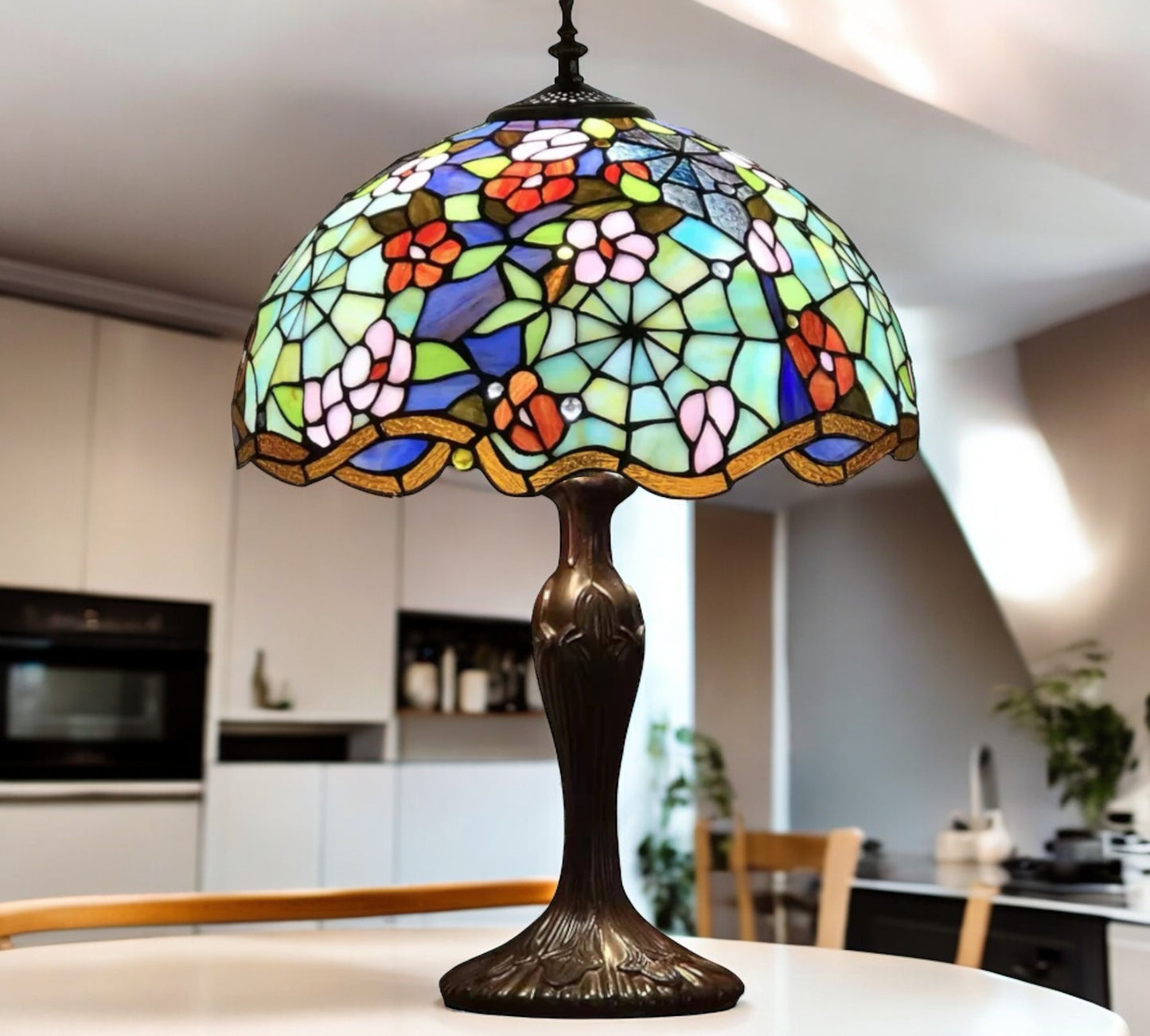 Tiffany Table Lamp 40cm Shade (13001B)