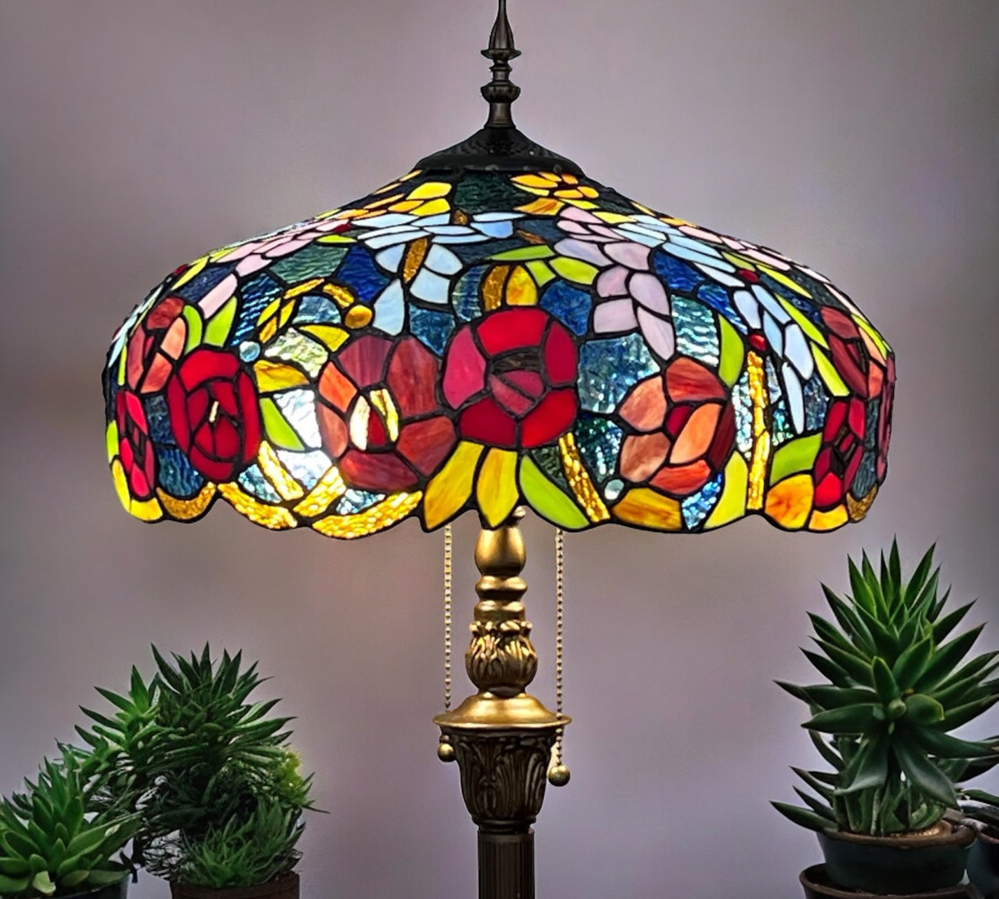 Tiffany Floor Lamp (16116)