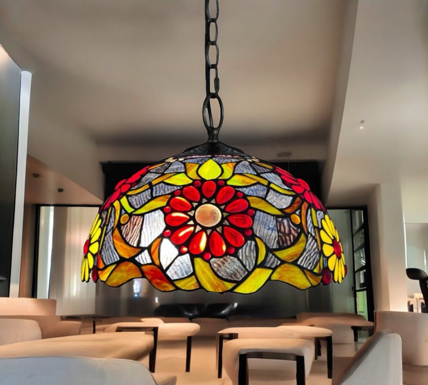 Tiffany Pendant Lamp 40cm shade (16939C)