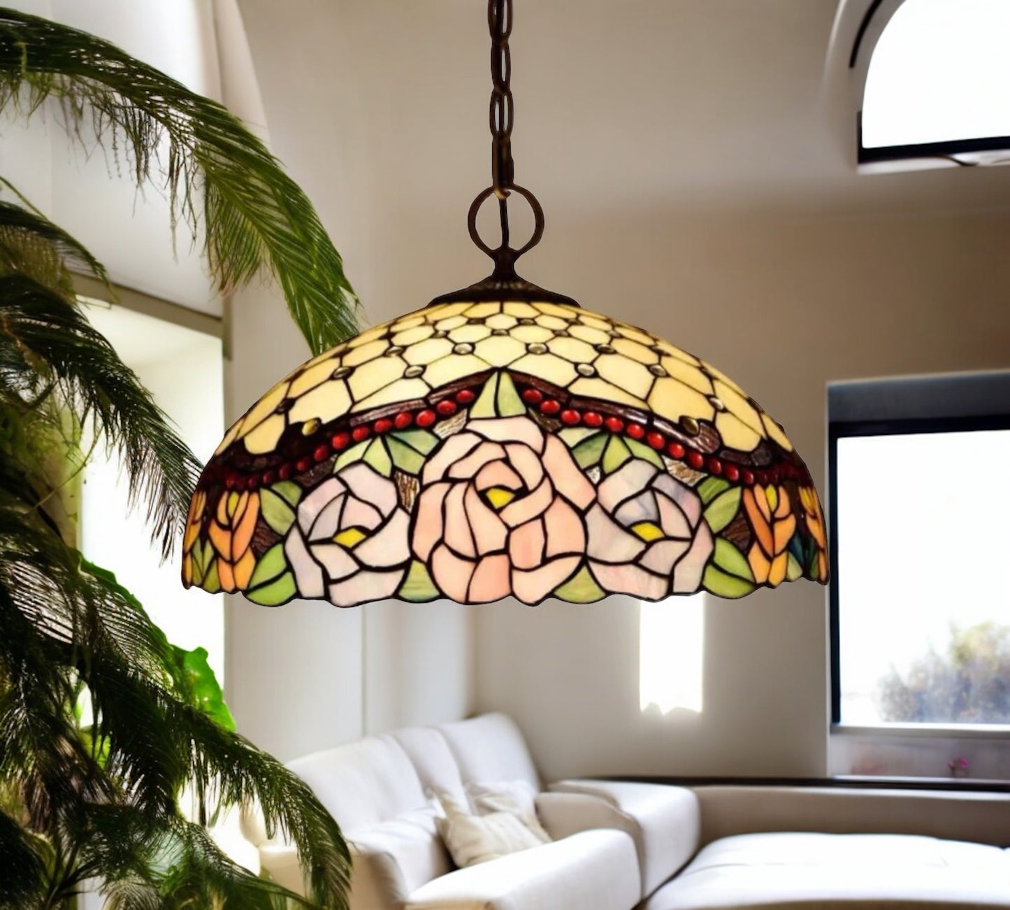 Tiffany Pendant Lamp 40cm shade (16032C)