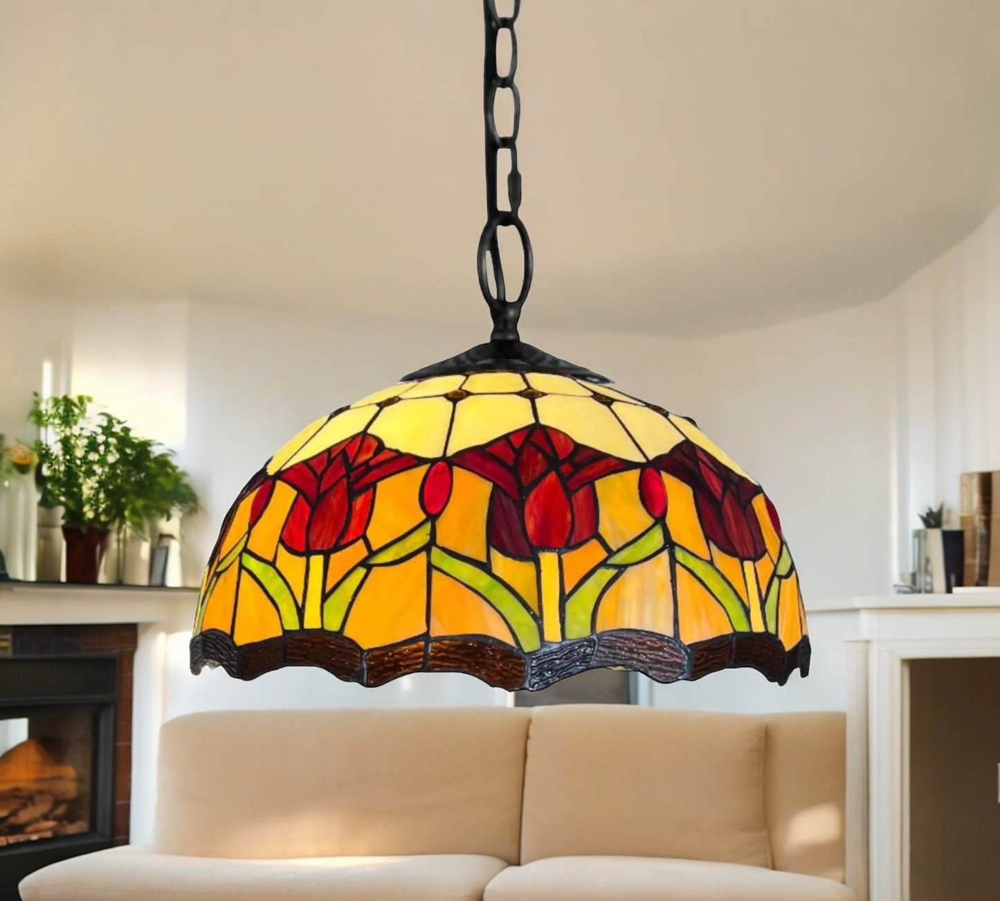 Tiffany Pendant Lamp 40cm shade (16030C)