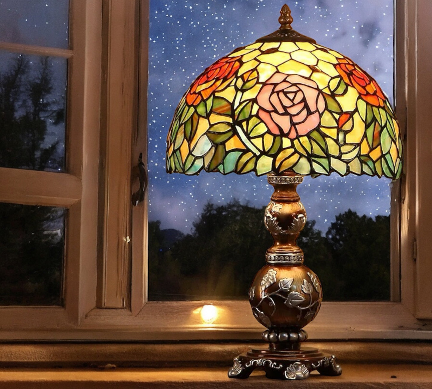 Tiffany Table Lamp (12075)