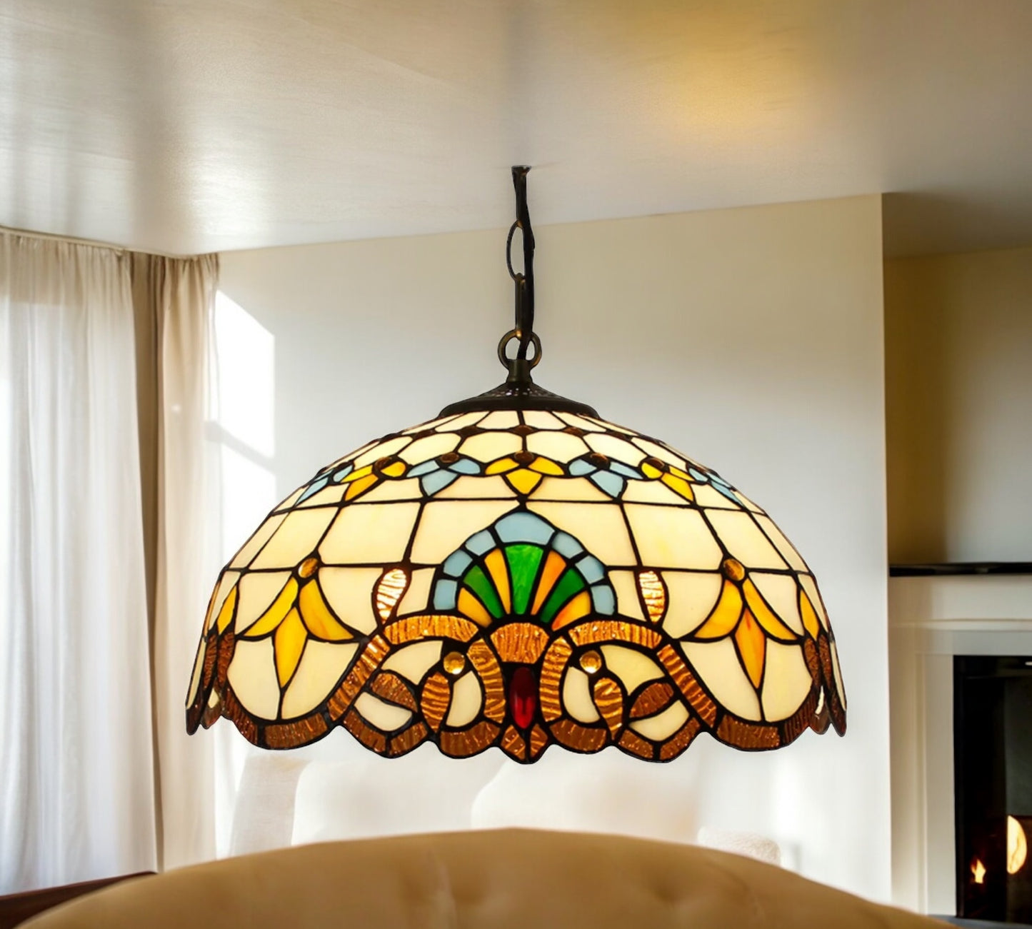 Tiffany Pendant Lamp 40cm shade (16025C)