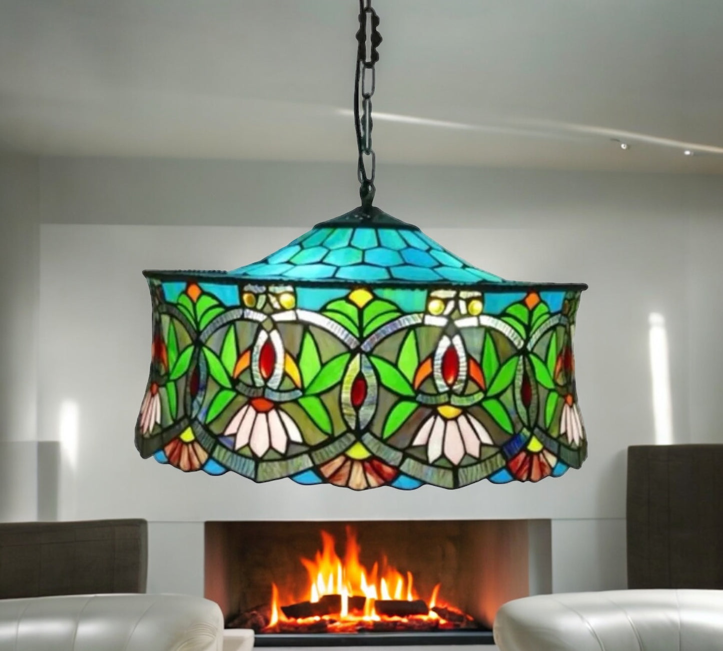 Tiffany Pendant Lamp 46cm shade (19001C)