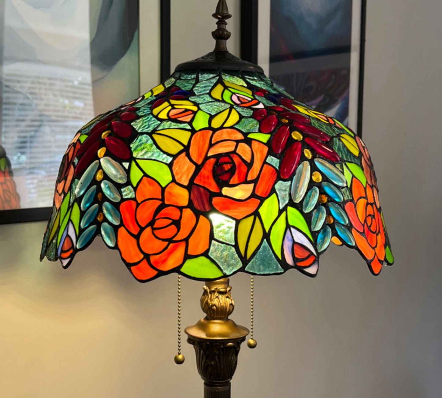 Tiffany Floor Lamp (16112)