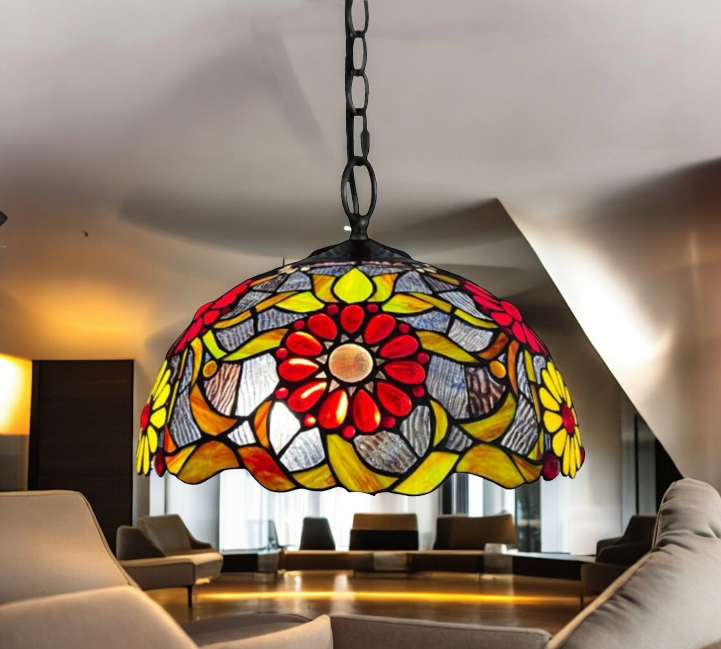 Tiffany Pendant Lamp 40cm shade (16939C)