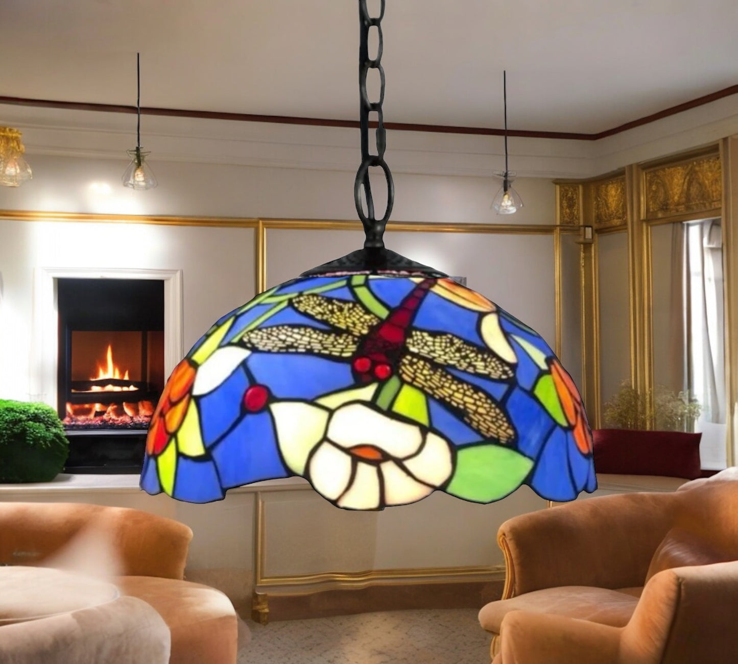 Tiffany Pendant Lamp 40cm shade (16029C)