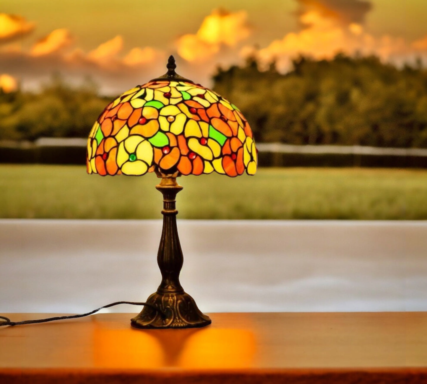 Tiffany Table Lamp (12701)