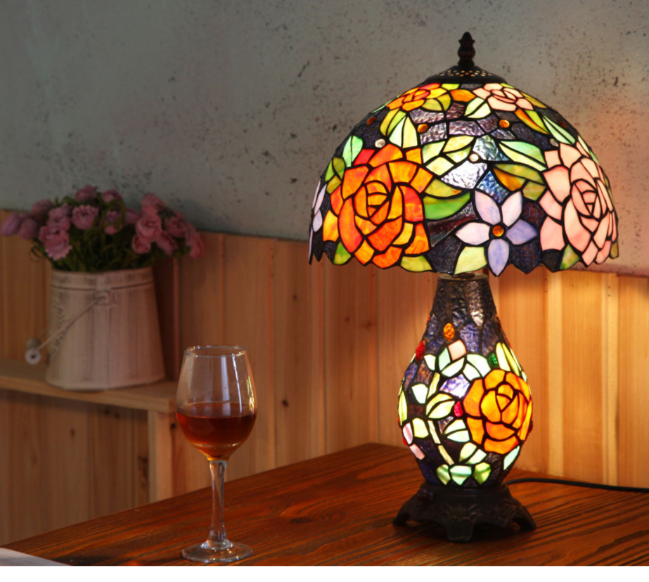 Tiffany Table Lamp (12072A)