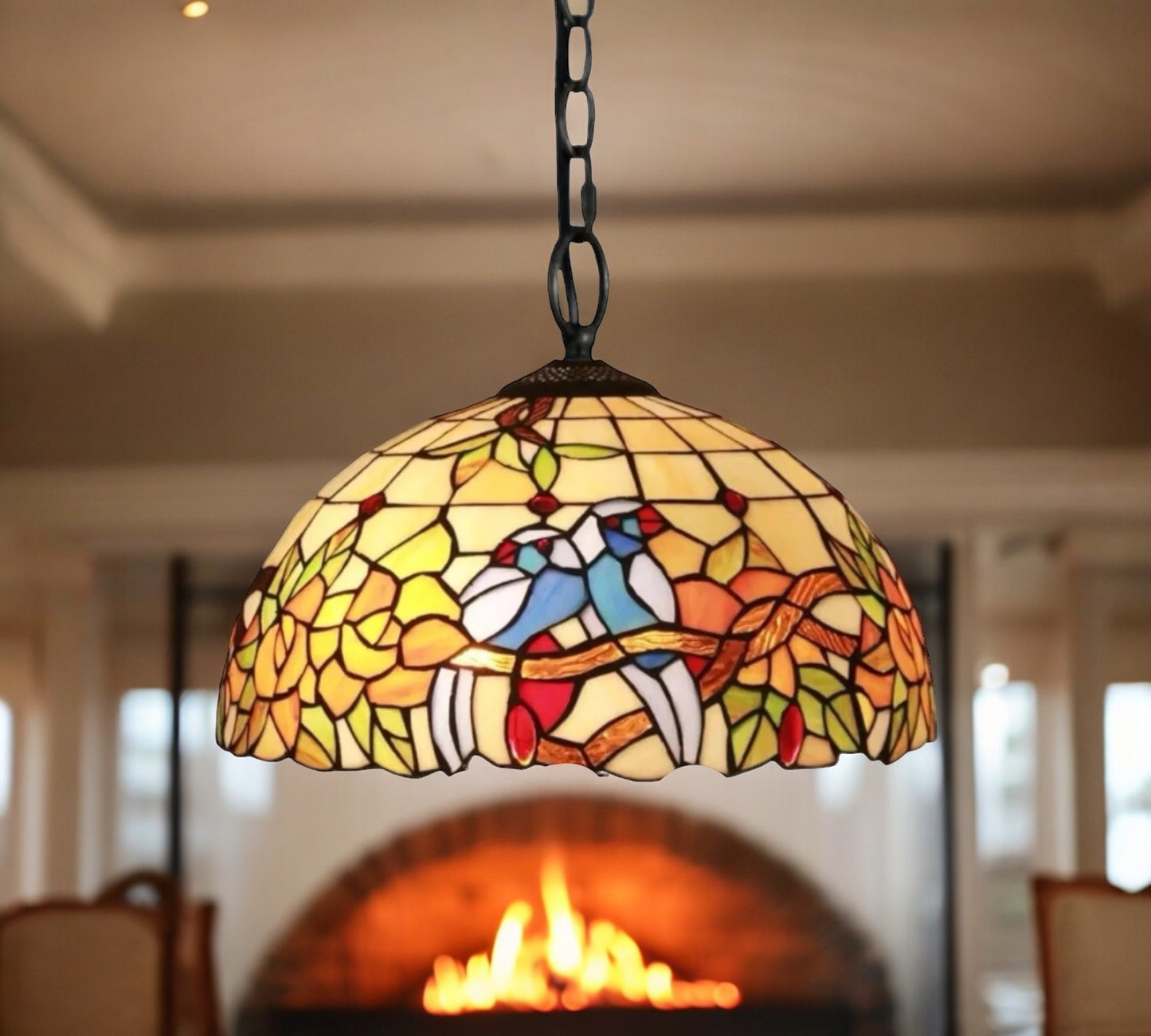 Tiffany Pendant Lamp 40cm shade (16056C)