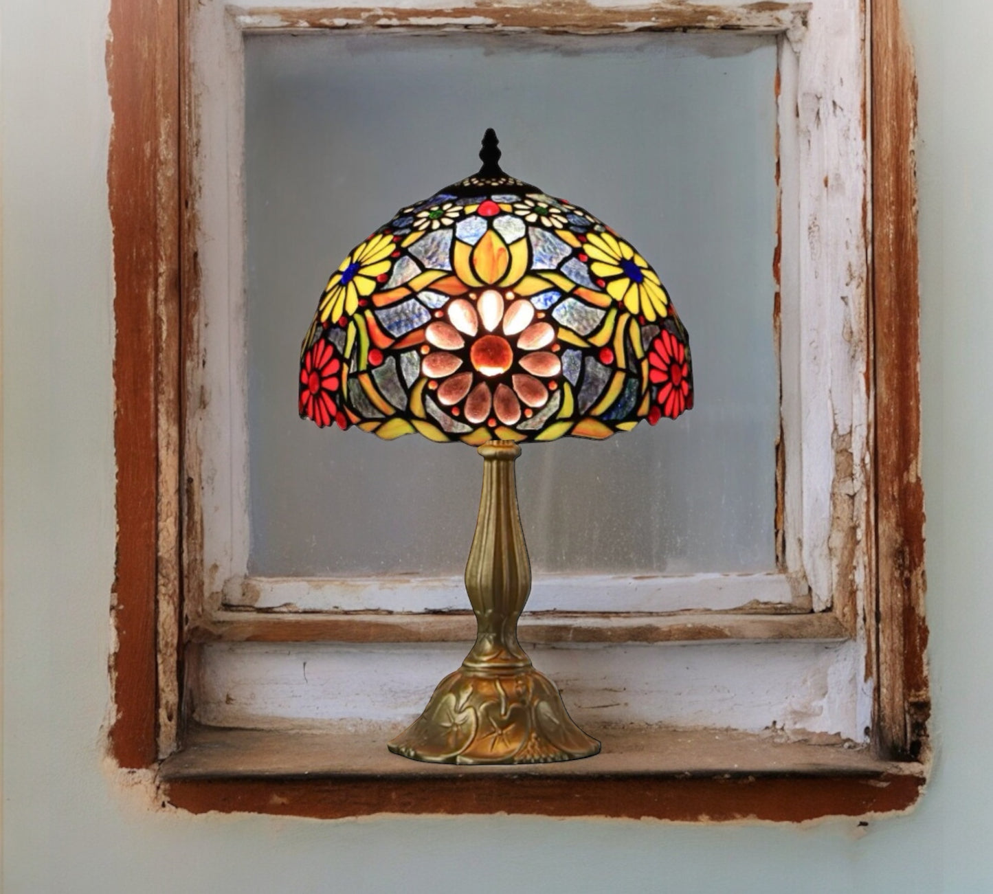 Tiffany Table Lamp (12096)