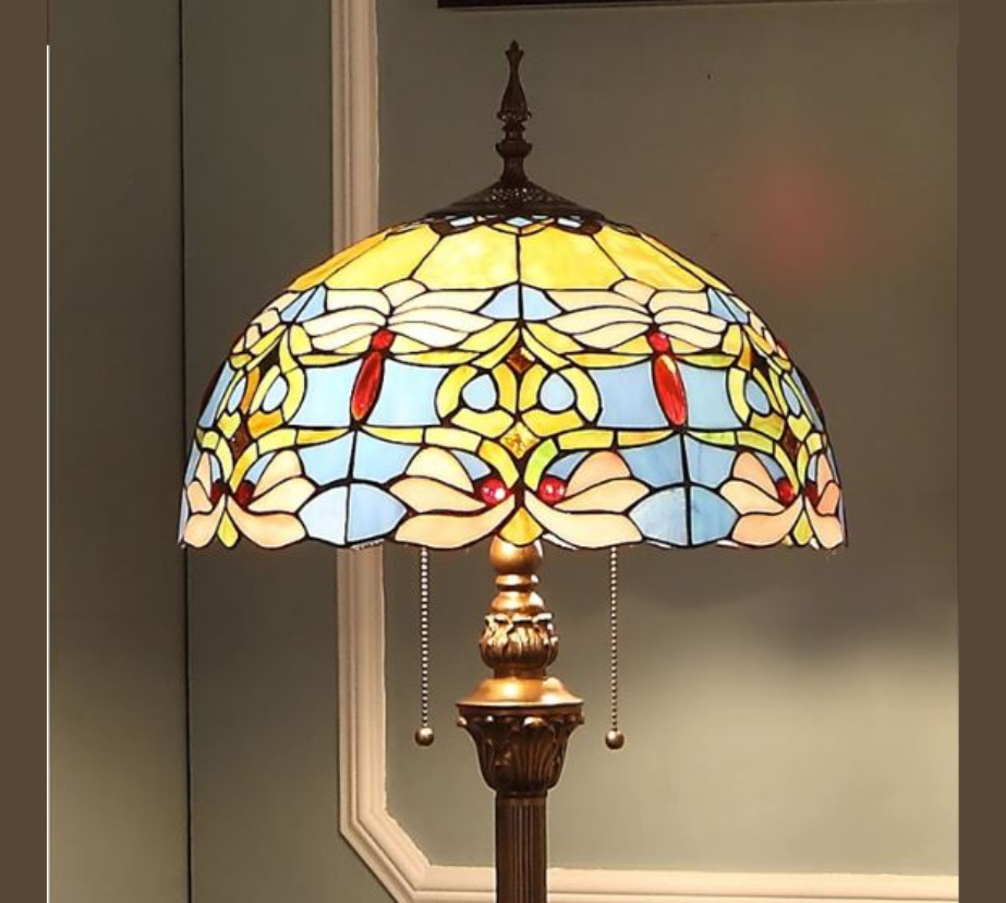 Tiffany Floor Lamp (16016)