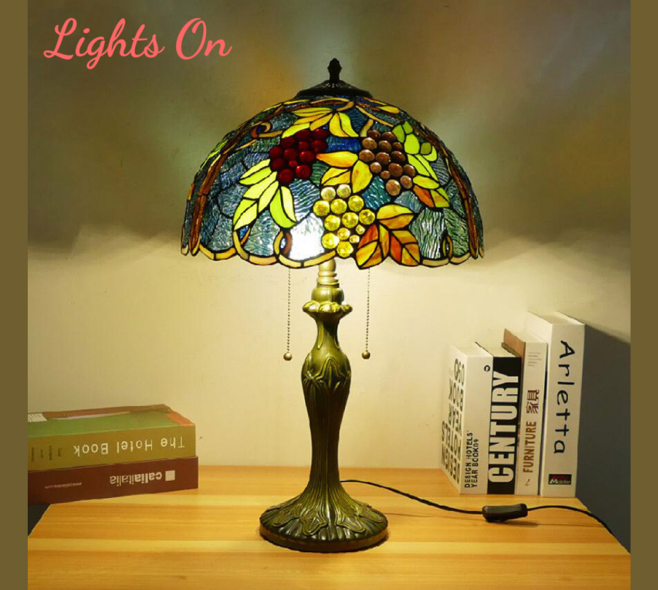 Tiffany Table Lamp 40cm Shade (15020)