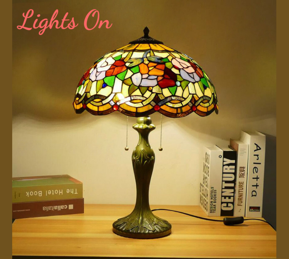 Tiffany Table Lamp 40cm Shade (15002)