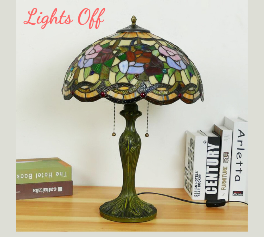 Tiffany Table Lamp 40cm Shade (15002)