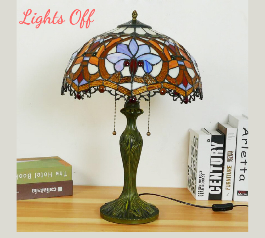 Tiffany Table Lamp 40cm Shade (15003)