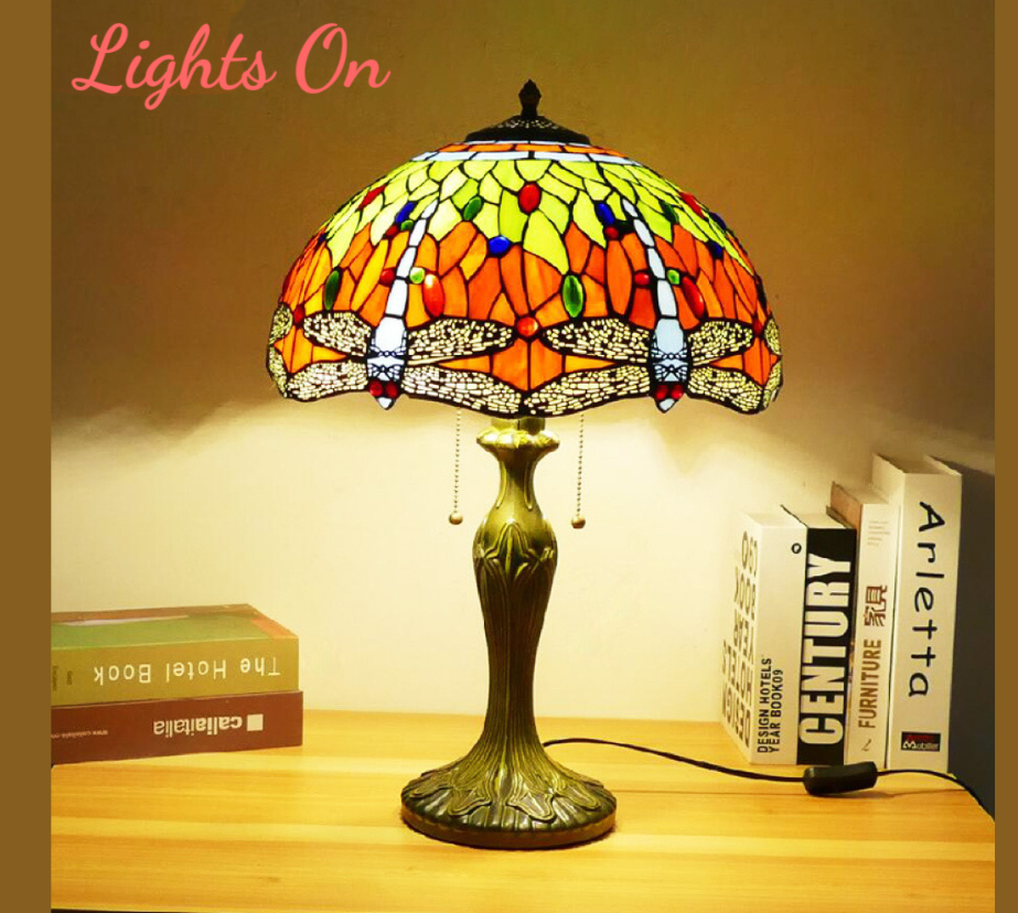 Tiffany Table Lamp 40cm Shade (15004)