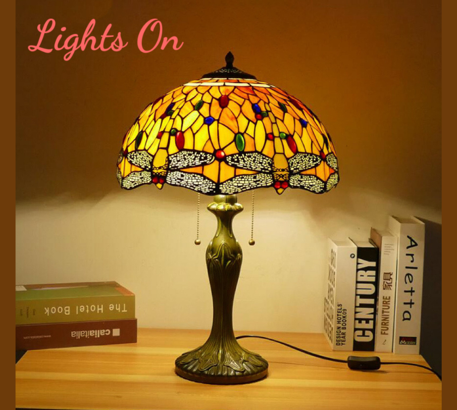 Tiffany Table Lamp 40cm Shade (15005)