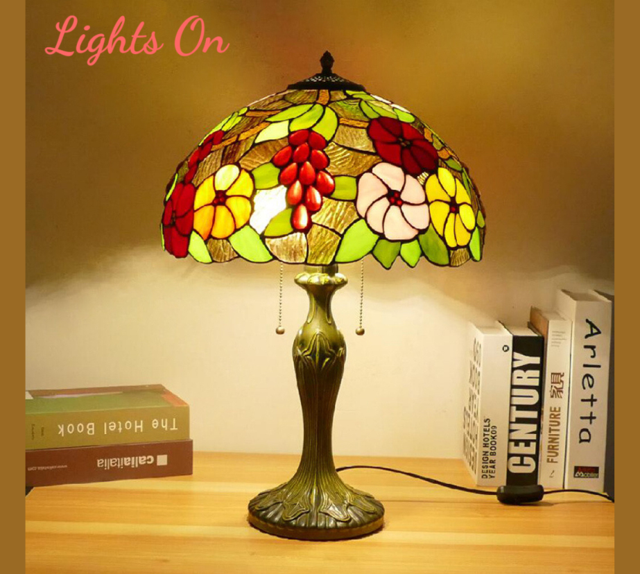 Tiffany Table Lamp 40cm Shade (15006)