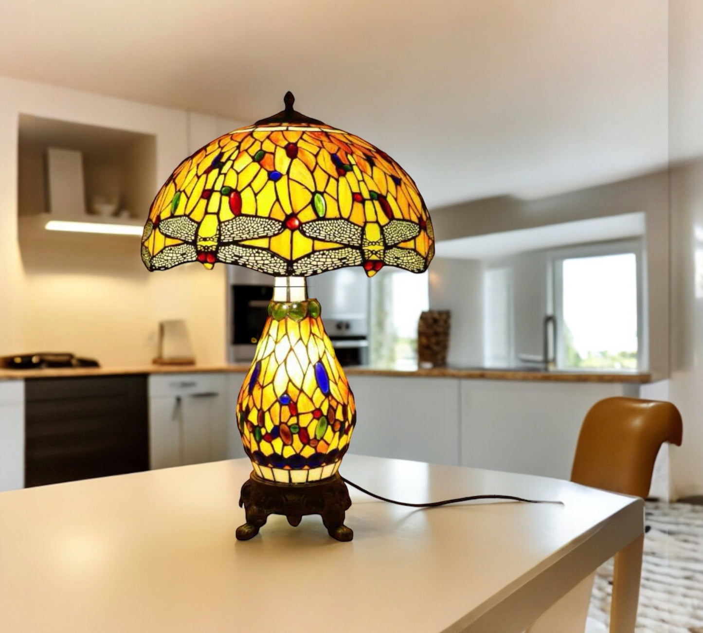 Tiffany Table Lamp (12076C)