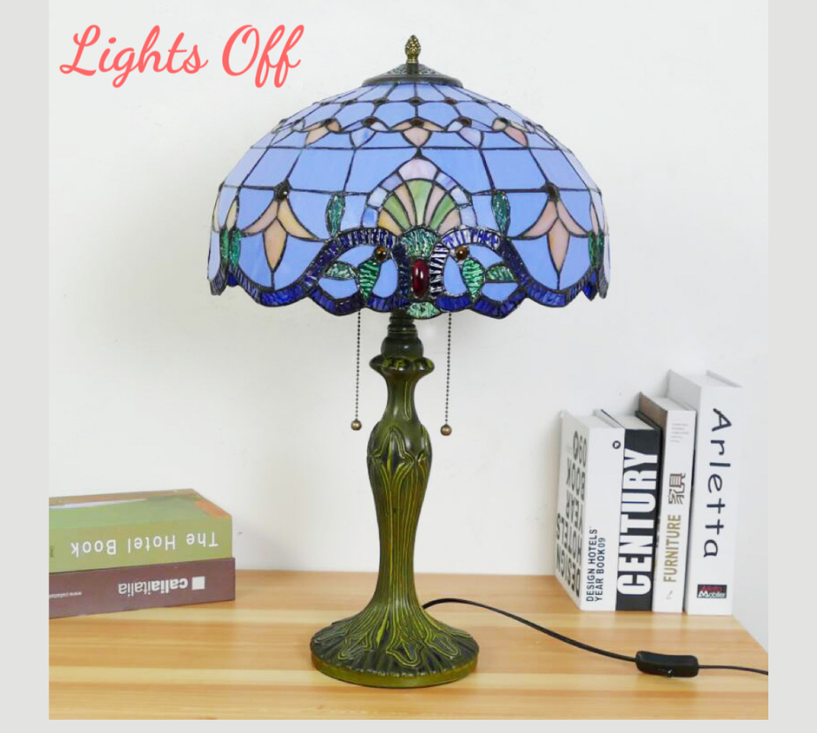 Tiffany Table Lamp 40cm Shade (15008)