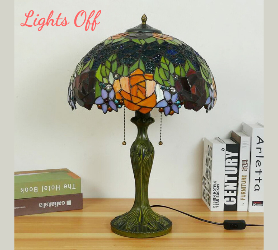 Tiffany Table Lamp 40cm Shade (15013)