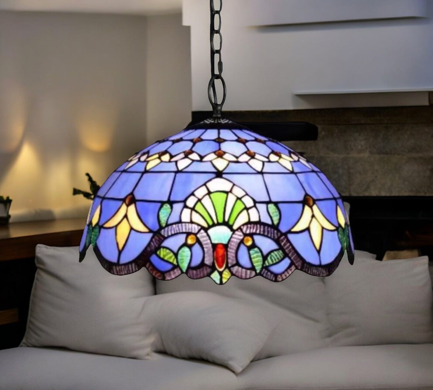 Tiffany Pendant Lamp 40cm shade (16942C)