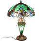 Tiffany Mother-Daughtser Vase Lamp 46cm Shade (15065)