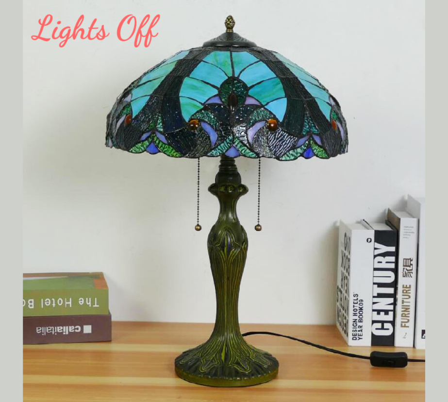 Tiffany Table Lamp 40cm Shade (15011)