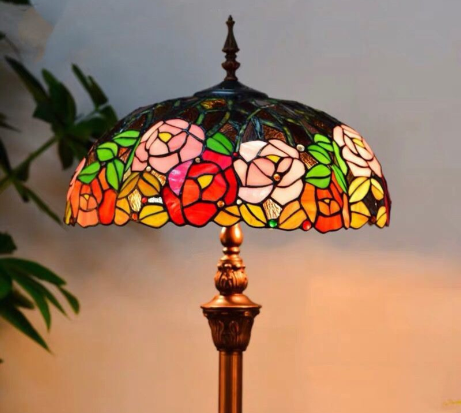 Tiffany Floor Lamp (16078)