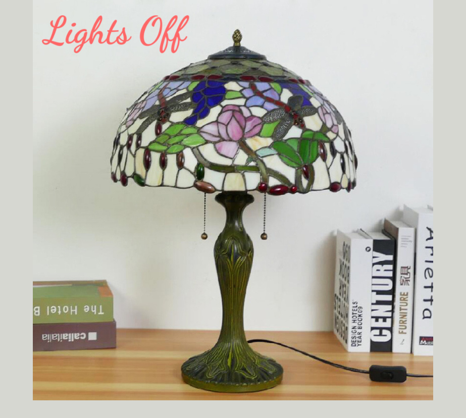 Tiffany Table Lamp 40cm Shade (15058)