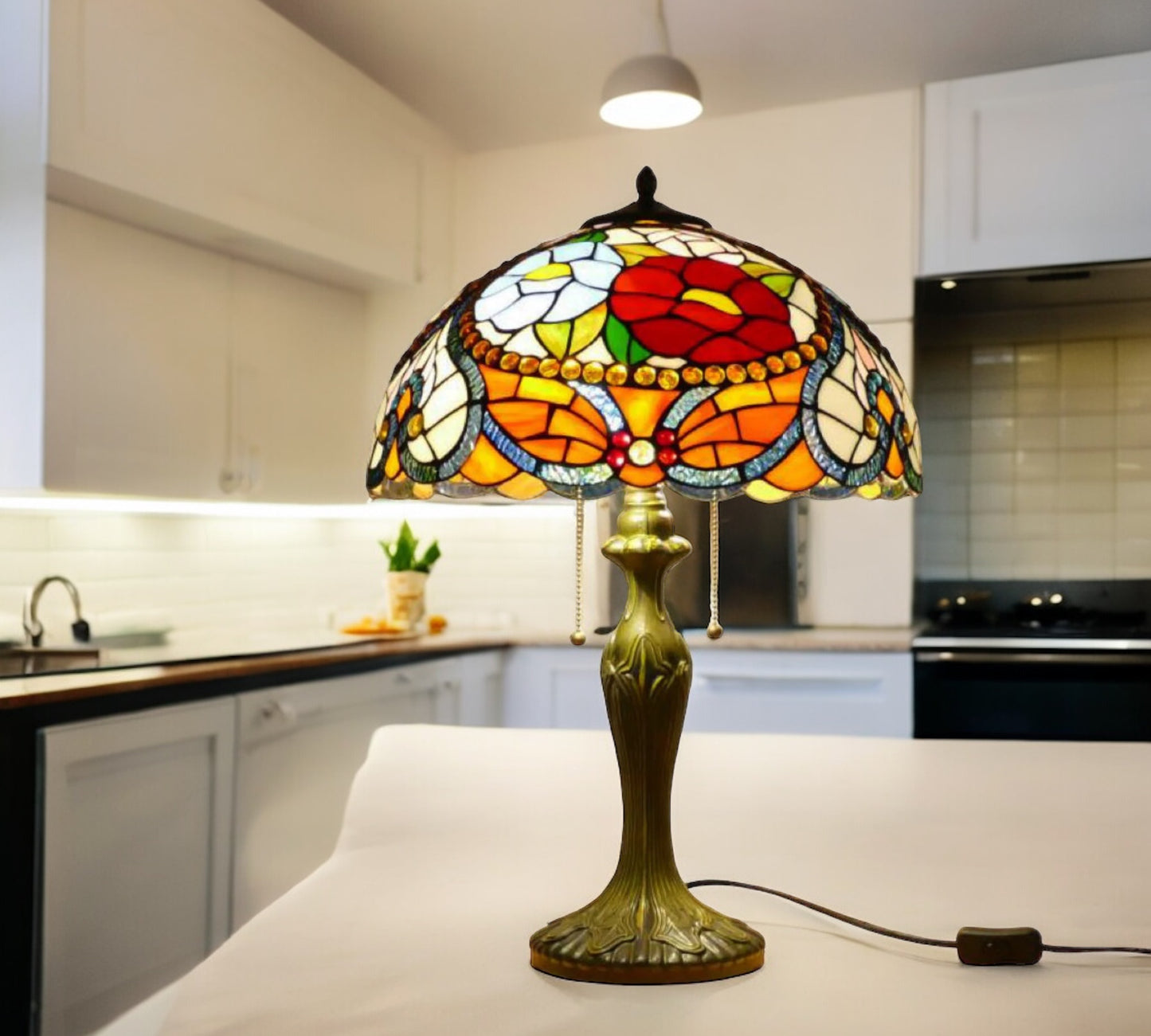 Tiffany Table Lamp 40cm Shade (15030)