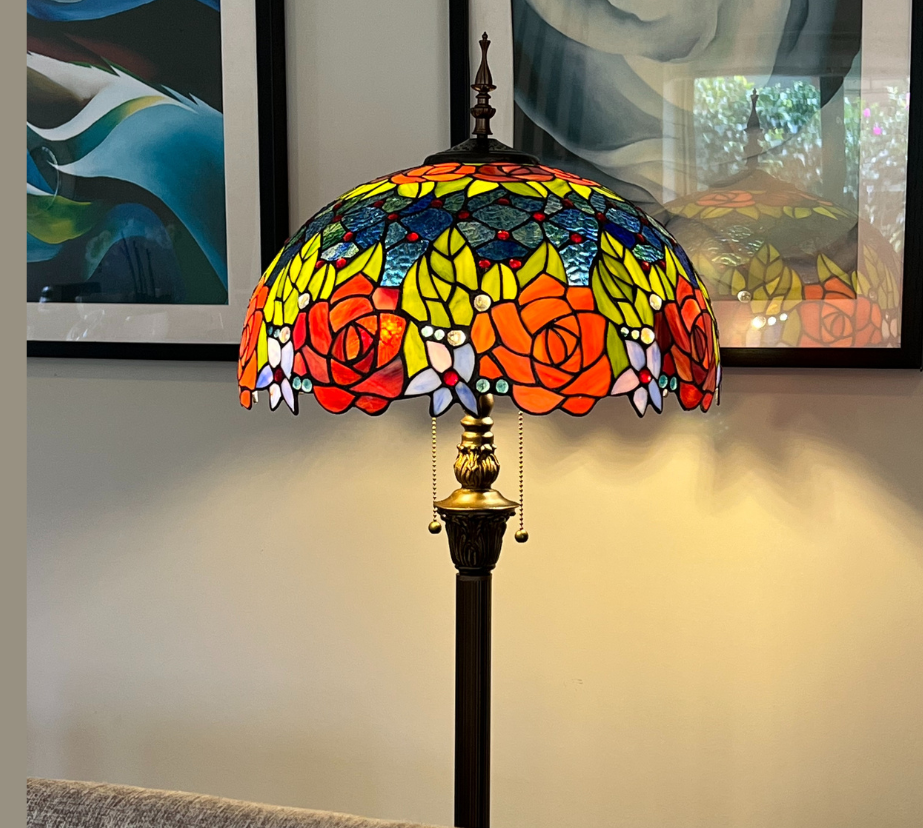 Tiffany Floor Lamp (16113)