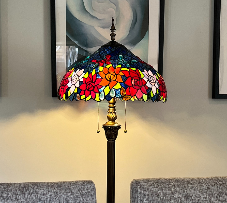 Tiffany Floor Lamp (16110)