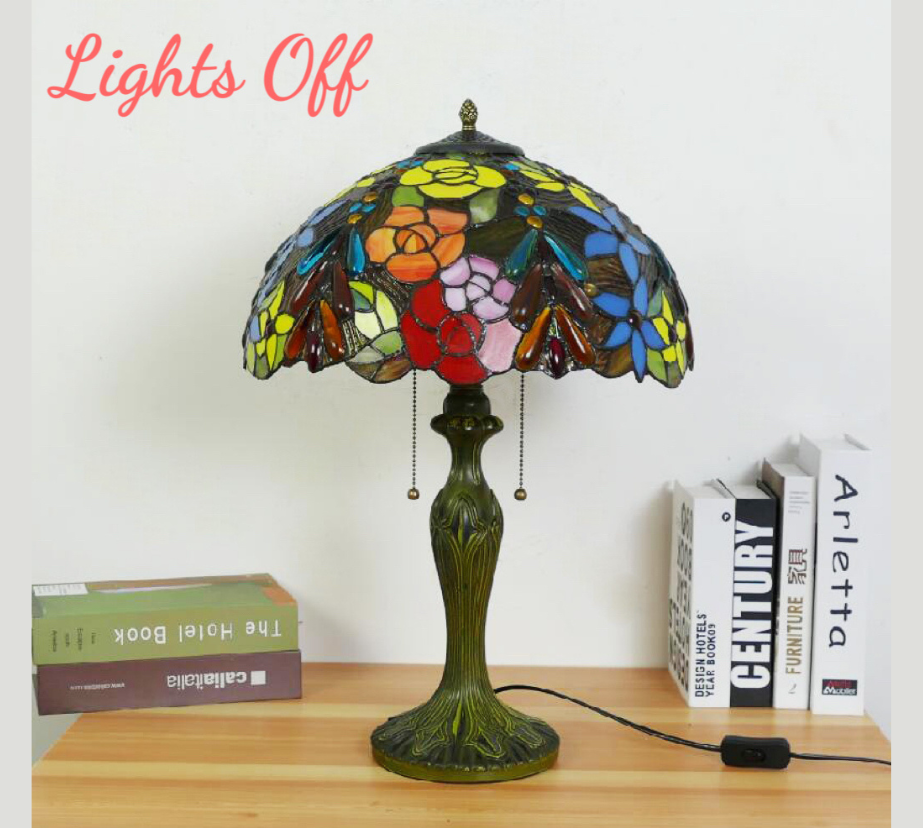 Tiffany Table Lamp 40cm Shade (15016)