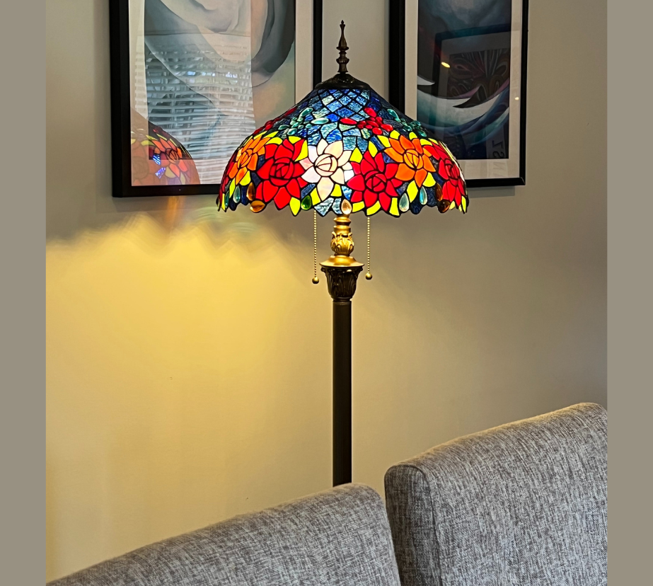 Tiffany Floor Lamp (16110)