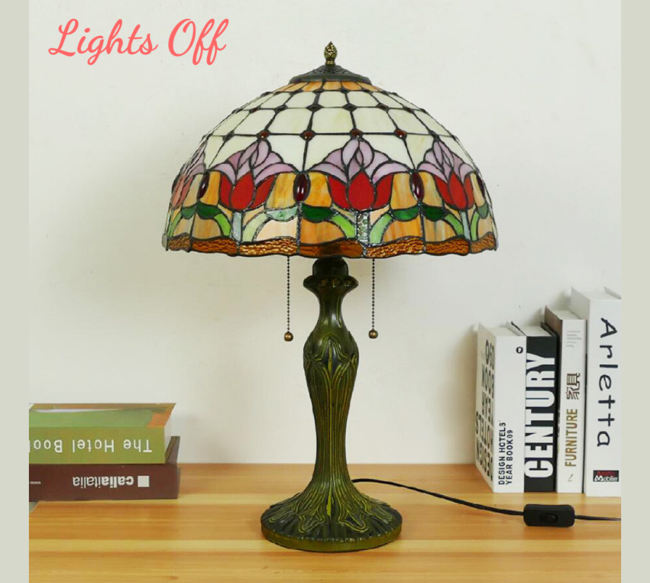 Tiffany Table Lamp 40cm Shade (15017)