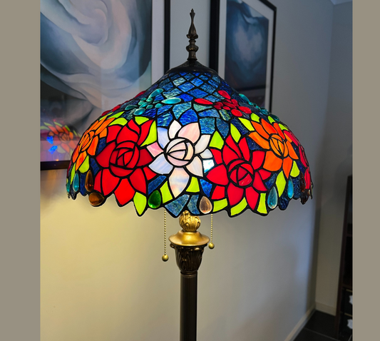 Tiffany Floor Lamp (16110)