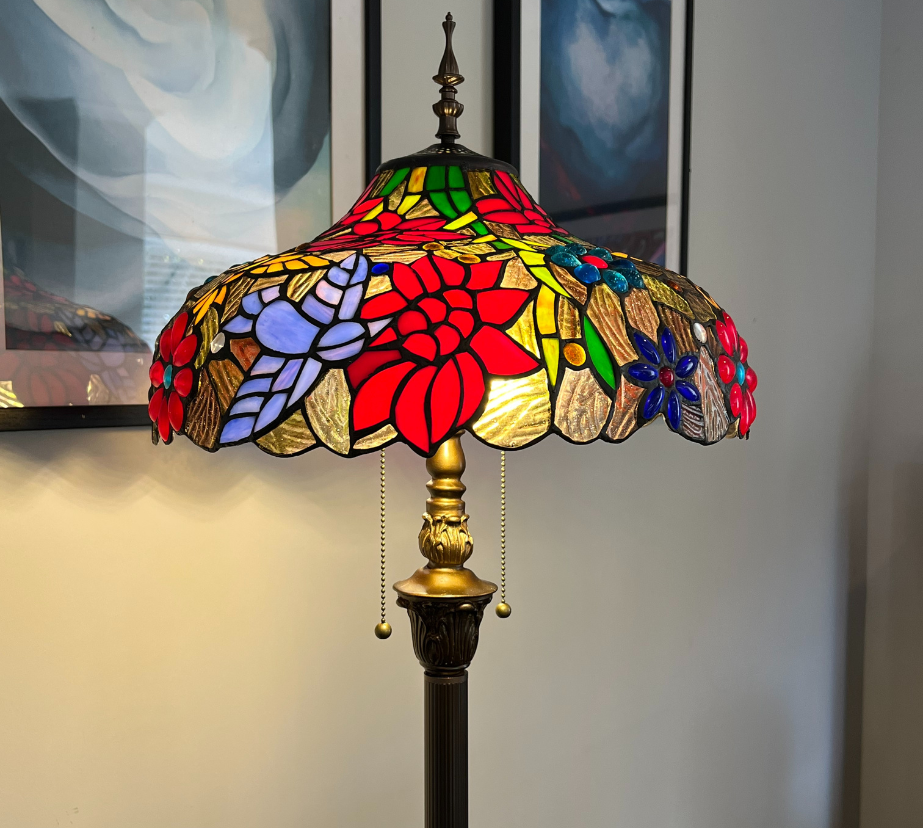 Tiffany Floor Lamp (16111)